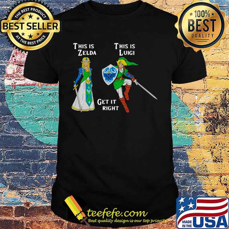 This Is Zelda This Is Luigi shirt