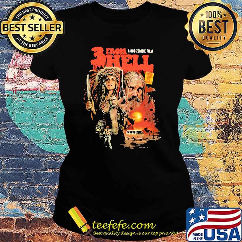 Three From A Rob Zombie Film Hell Devil’s Rejects Shirt Ladies tee Three From A Rob Zombie Film Hell Devil’s Rejects Shirt Ladies tee