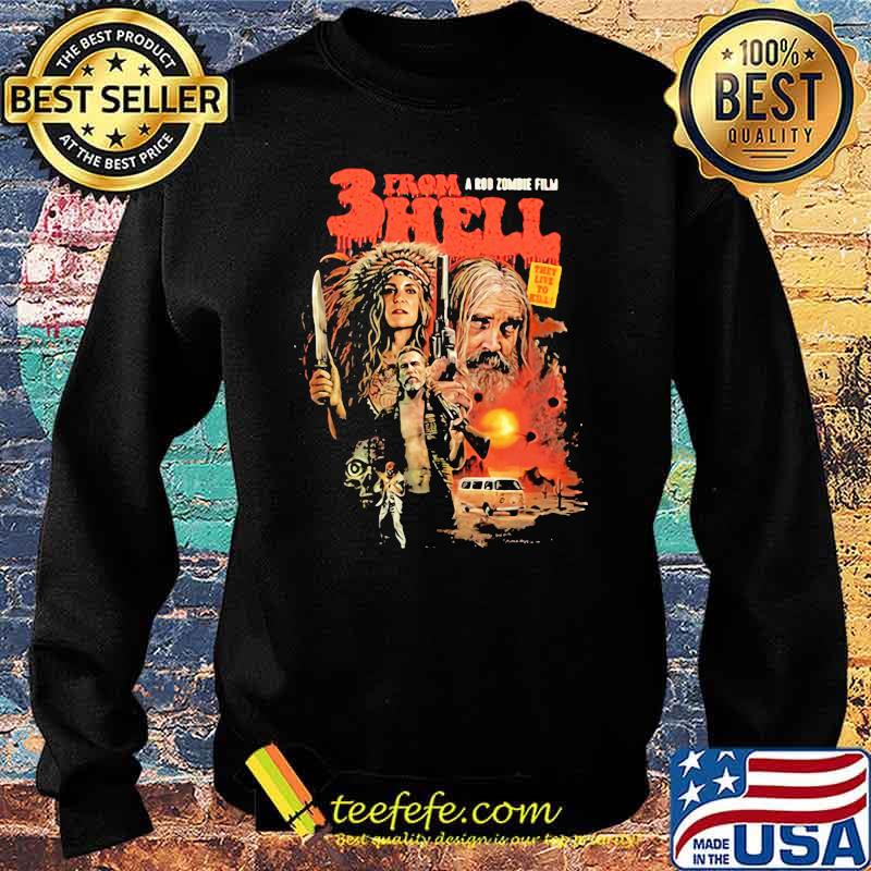 Three From A Rob Zombie Film Hell Devil’s Rejects Shirt Sweater Three From A Rob Zombie Film Hell Devil’s Rejects Shirt Sweater