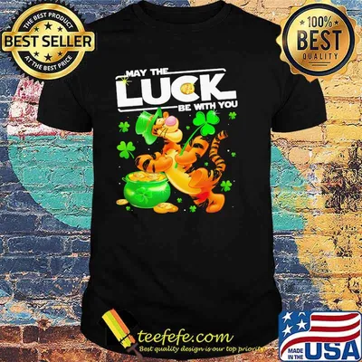 Tigger May The Luck Be With You Patrick Day Shirt