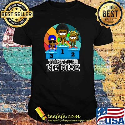 Together We Rise African American Urban Vintage Shirt