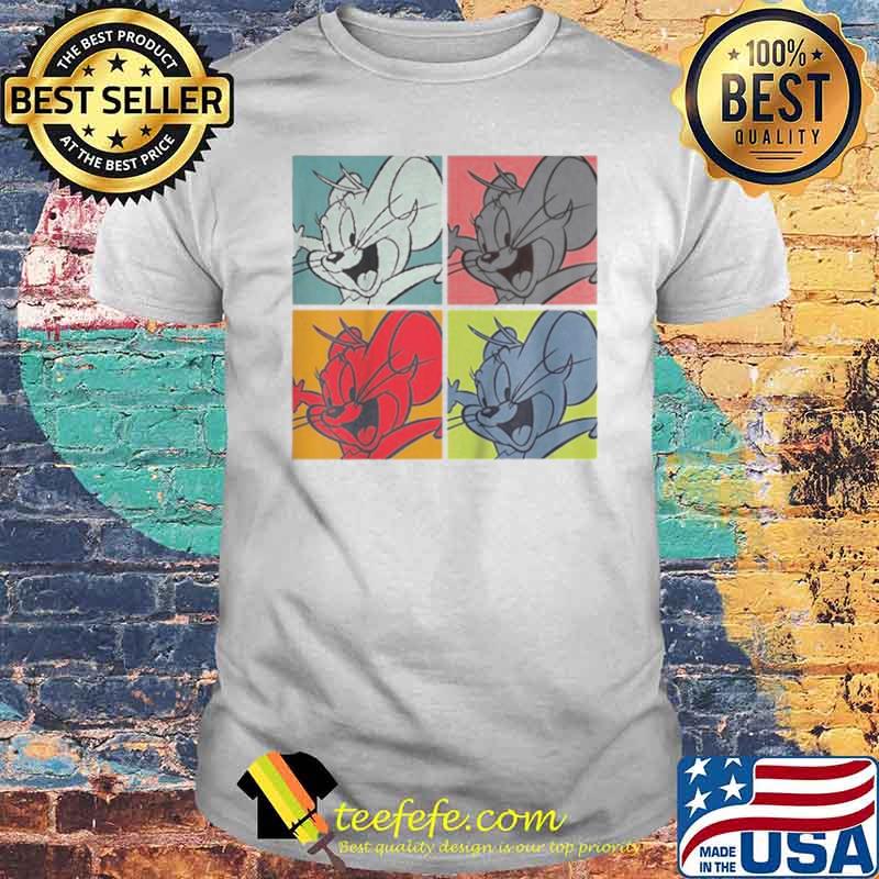 Tom And Jerry Pop Art Box Up Shirt