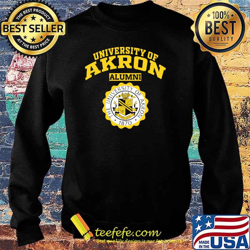 University Of Akron Alumni 1870 Logo Shirt Sweater University Of Akron Alumni 1870 Logo Shirt Sweater
