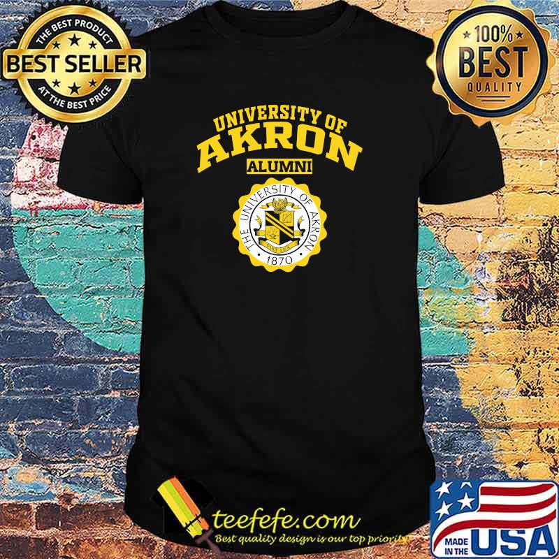 University Of Akron Alumni 1870 Logo Shirt University Of Akron Alumni 1870 Logo Shirt