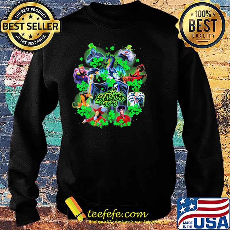 Villains Lucky Happy St Patricks Day Shirt Sweater Villains Lucky Happy St Patricks Day Shirt Sweater