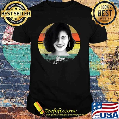 Vintage Sunset Selenas Quintanilla Love Signature Shirt