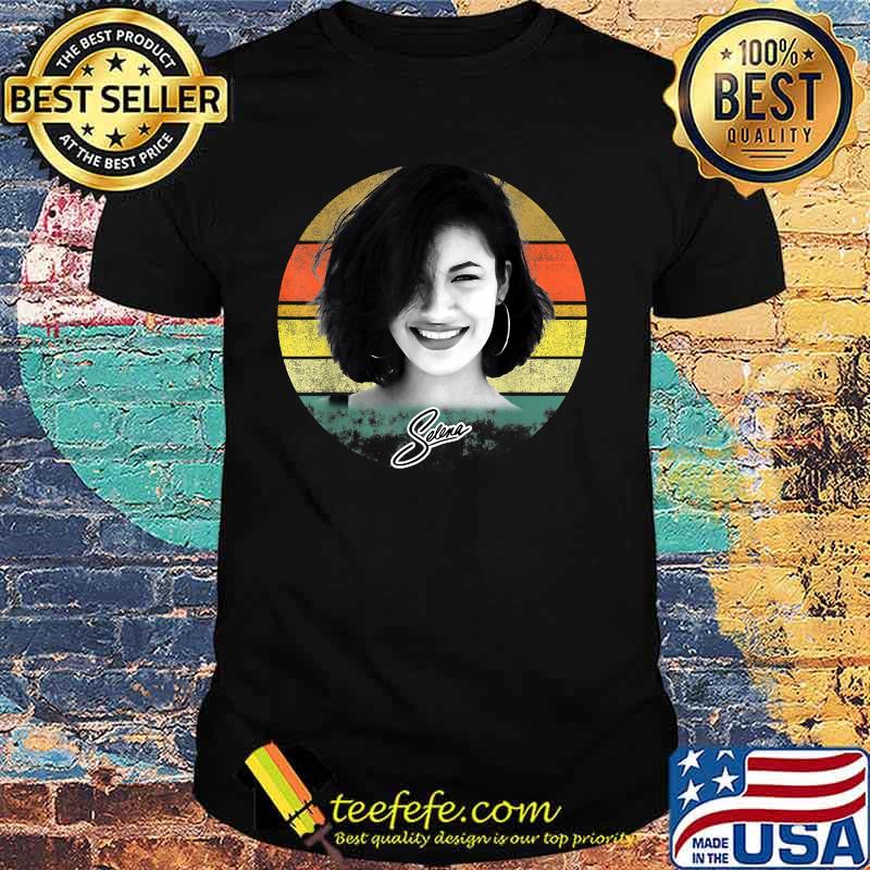 Vintage Sunset Selenas Quintanilla Love Signature Shirt Vintage Sunset Selenas Quintanilla Love Signature Shirt