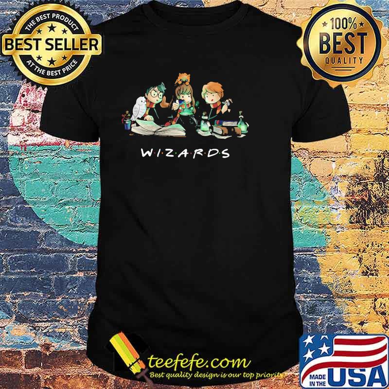 Wizards Hermione Granger Harry Potter And Ron Weasley Shirt