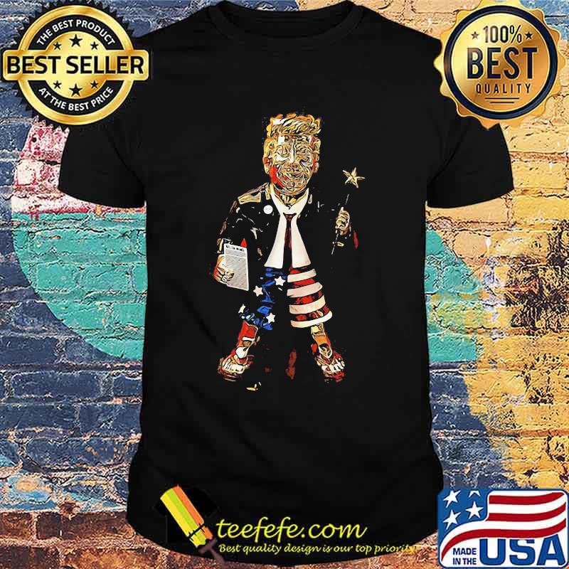 Wonderful Golden Trump Statue Shirt