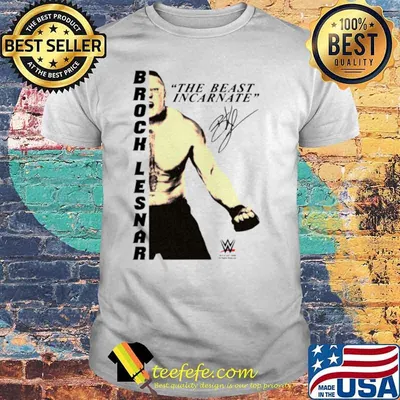 WWE Brock Lesnar Inkarniertes Tier OU Shirt