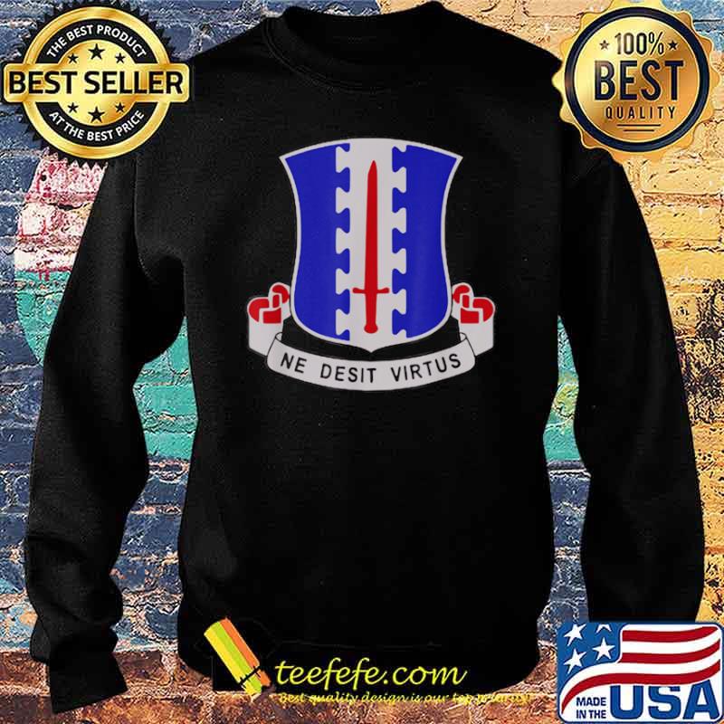 101st Airborne 187th Regiment DUI Rakkasans Crest Sweater 101st Airborne 187th Regiment DUI Rakkasans Crest Sweater