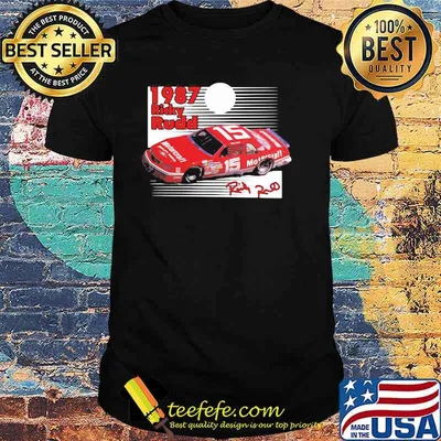 1987 Nascar Ricky Rudd Signature Shirt