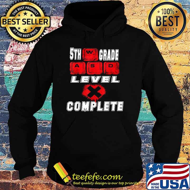 2021 5th Grade Level Complete Graduation Gamer GraduationShirt Hoodie 2021 5th Grade Level Complete Graduation Gamer GraduationShirt Hoodie
