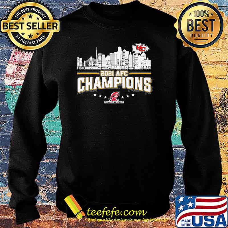 2021 Afc Champions Kansas City Chiefs Shirt Sweater 2021 Afc Champions Kansas City Chiefs Shirt Sweater