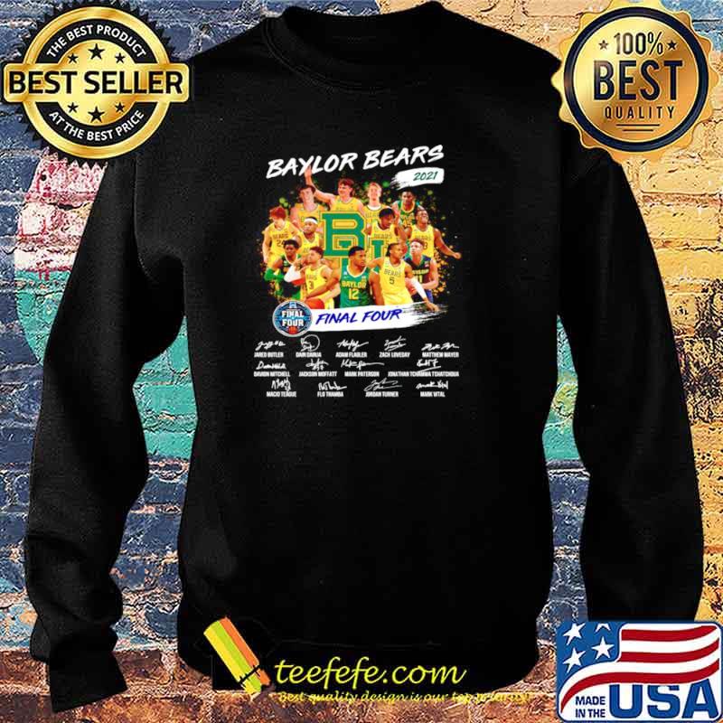 2021 final four Baylor Bears champions players signature Sweater 2021 final four Baylor Bears champions players signature Sweater