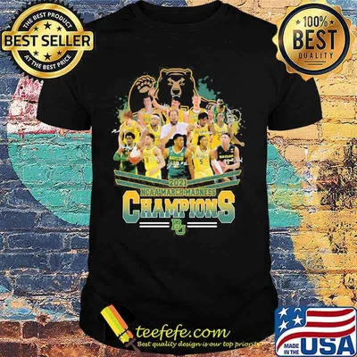 2021 Ncaa March Madness Champions Bears Signature Shirt