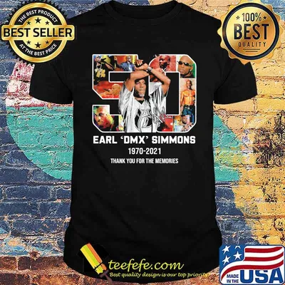 50 Earl Dmx Simsons 1970 2021 Thank You For The Memories Signature Shirt
