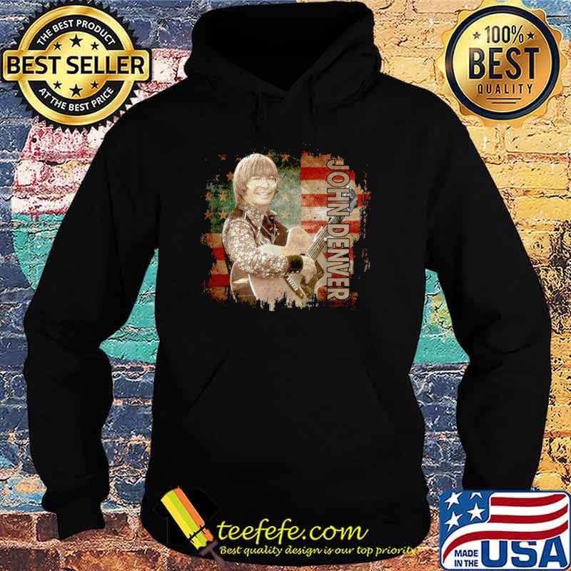 Graphic John Art Denver Vaporware Music Retro Flag American Shirt Hoodie Graphic John Art Denver Vaporware Music Retro Flag American Shirt Hoodie