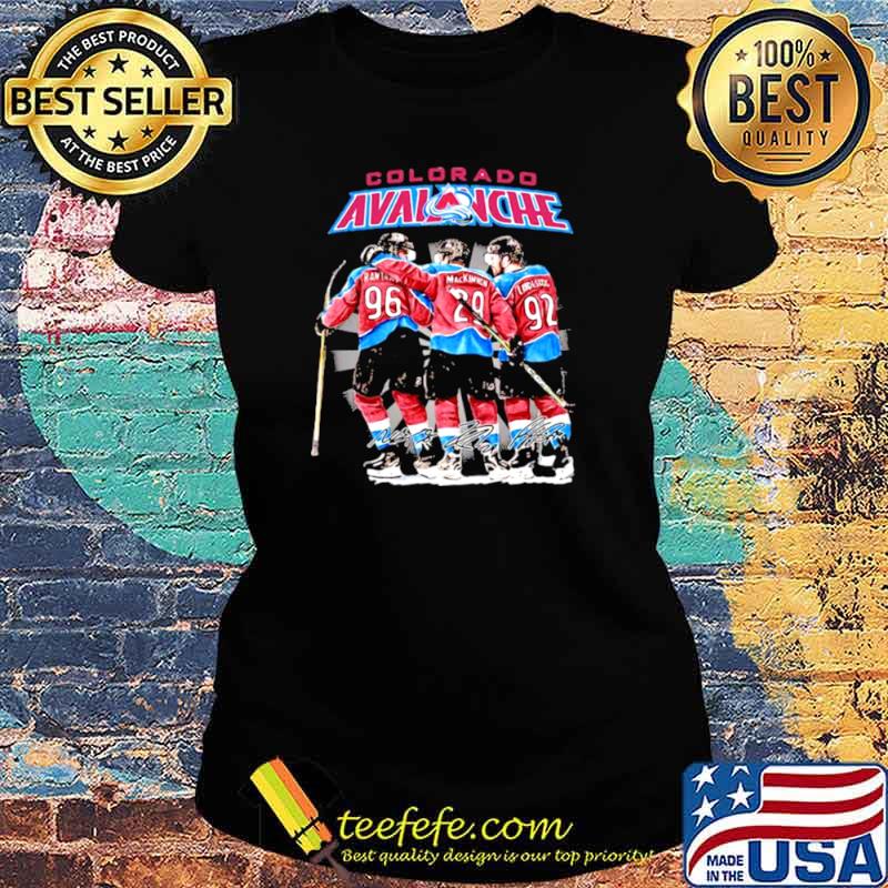 Colorado Avalanche Hockey Signature Shirt Ladies tee Colorado Avalanche Hockey Signature Shirt Ladies tee