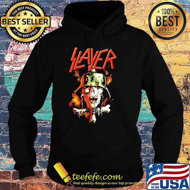 Slayer Soldier Cross Skull Shirt Hoodie Slayer Soldier Cross Skull Shirt Hoodie