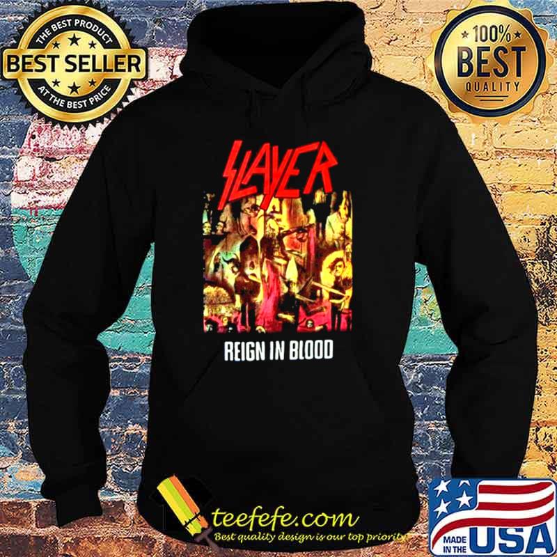 slayer reign in blood hoodie