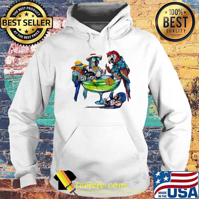 Official Parrot Art Cooktail Shirt Hoodie Official Parrot Art Cooktail Shirt Hoodie