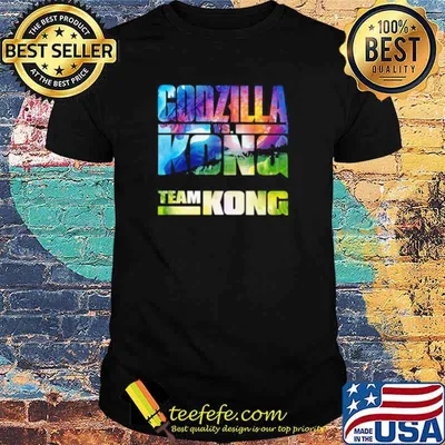 Godzilla Kong Team Kong The Monster Shirt