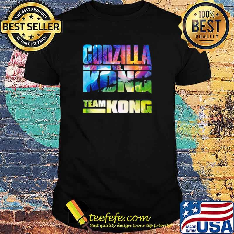 Godzilla Kong Team Kong The Monster Shirt