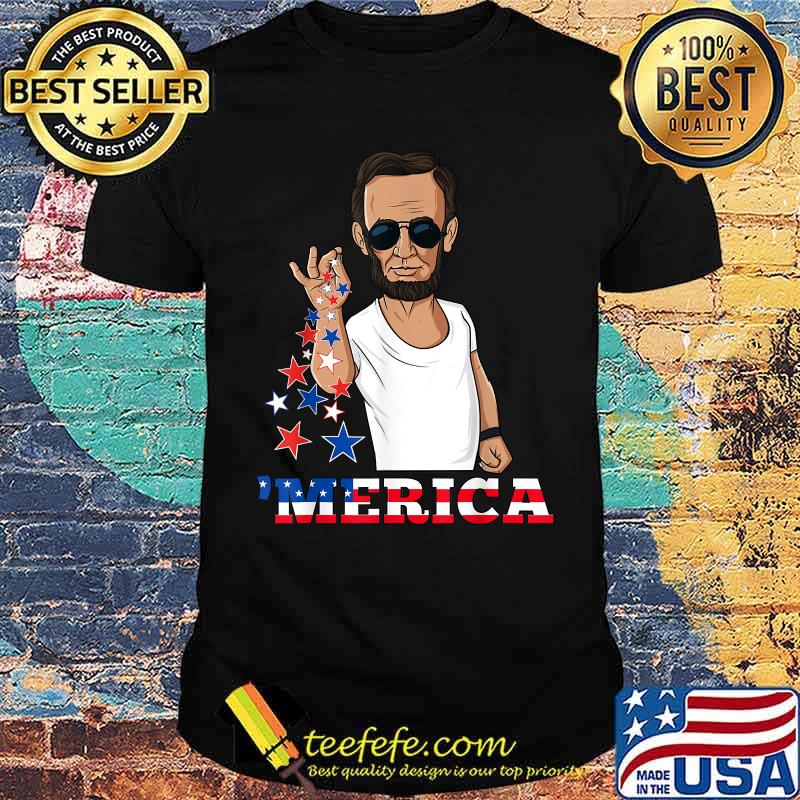 Abraham Lincoln 4th Of July Merica Shirt