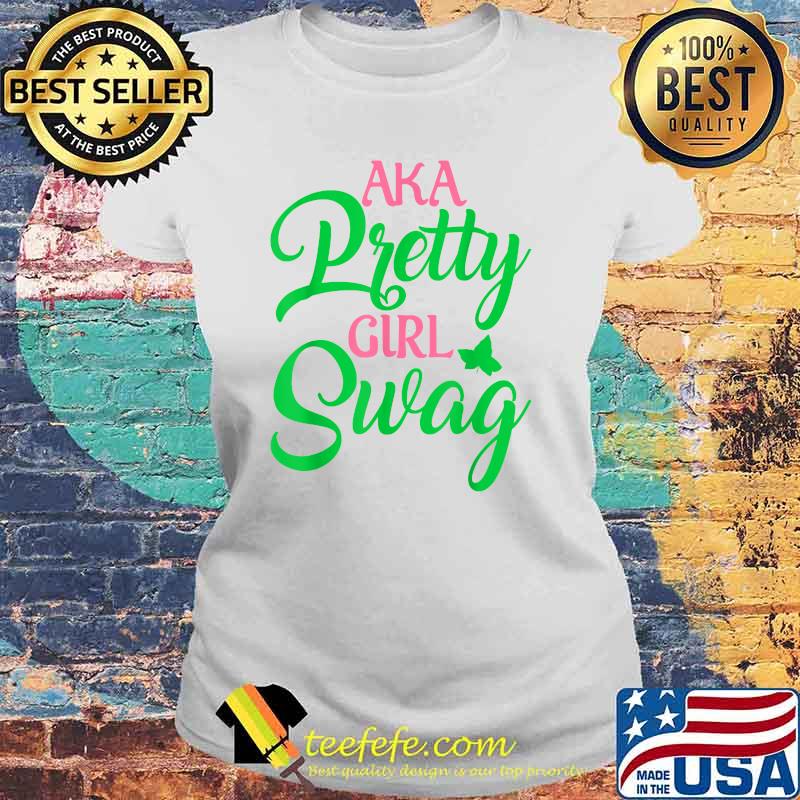 Aka Pretty Girl Swag AKA Paraphernalia Sorority Shirt Laides tee Aka Pretty Girl Swag AKA Paraphernalia Sorority Shirt Laides tee