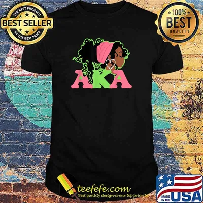 AKA Sorority Alpha-Kappa Pretty Girls Wear Twenty Pearls Shirt