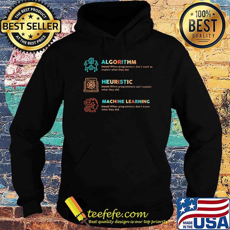 Algorithm Heuristic Machine Learning Shirt Hoodie Algorithm Heuristic Machine Learning Shirt Hoodie