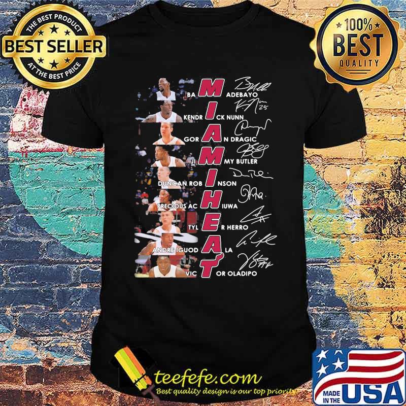 All Present Miami Heat Signature Shirt