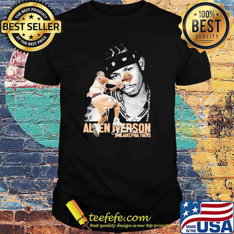 Allen Iverson Philadelphia 76ers Signature Shirt Allen Iverson Philadelphia 76ers Signature Shirt