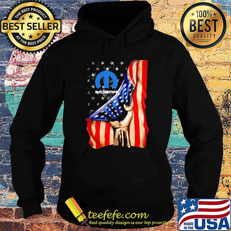 American Flag With Mopar Logo Shirt Hoodie American Flag With Mopar Logo Shirt Hoodie