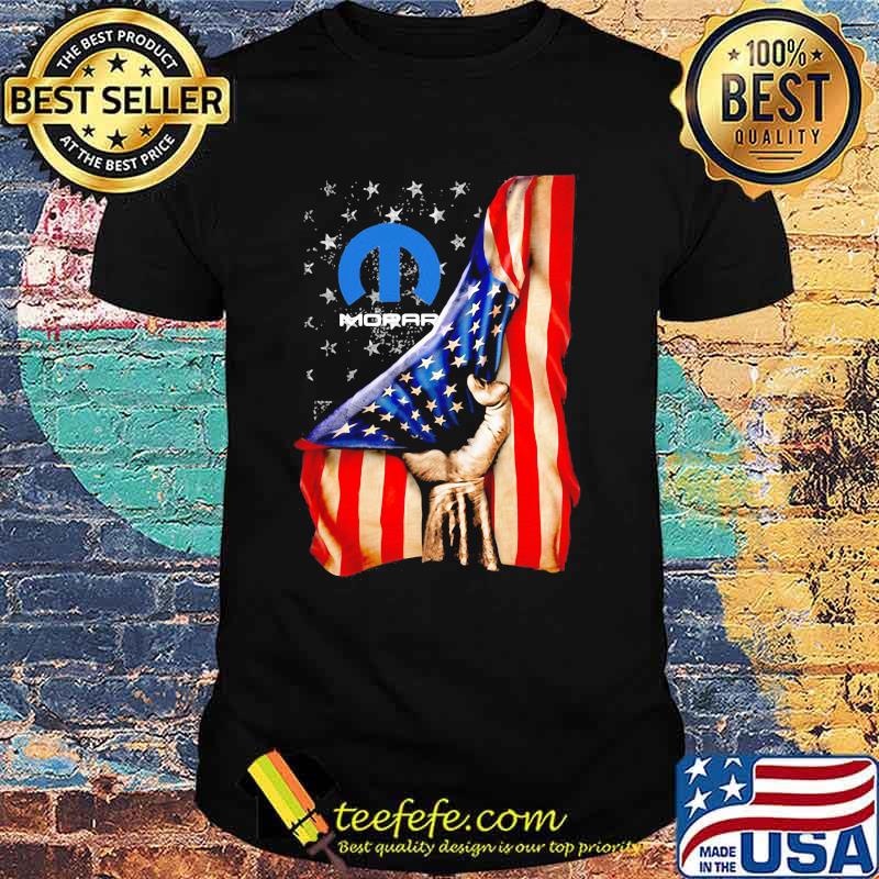 American Flag With Mopar Logo Shirt