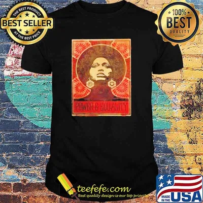 Angela Davis Power To The People Equality shirt