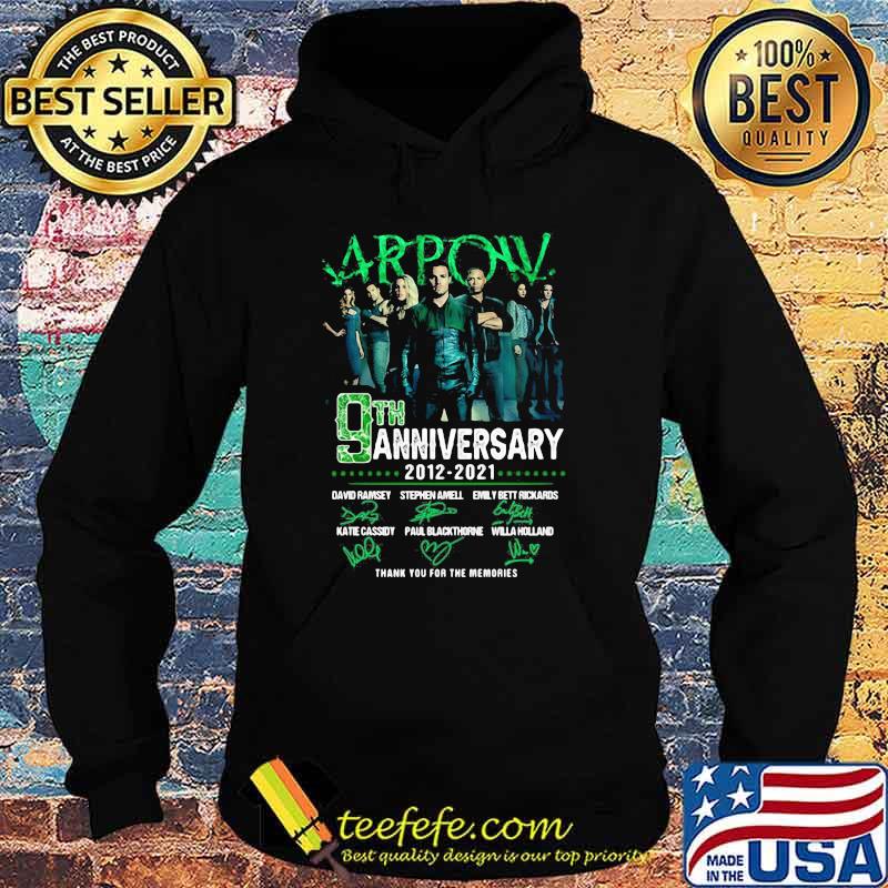 Arpow 9th Anniversary 2012 2021 Thank You For The Memories Signature Shirt Hoodie Arpow 9th Anniversary 2012 2021 Thank You For The Memories Signature Shirt Hoodie