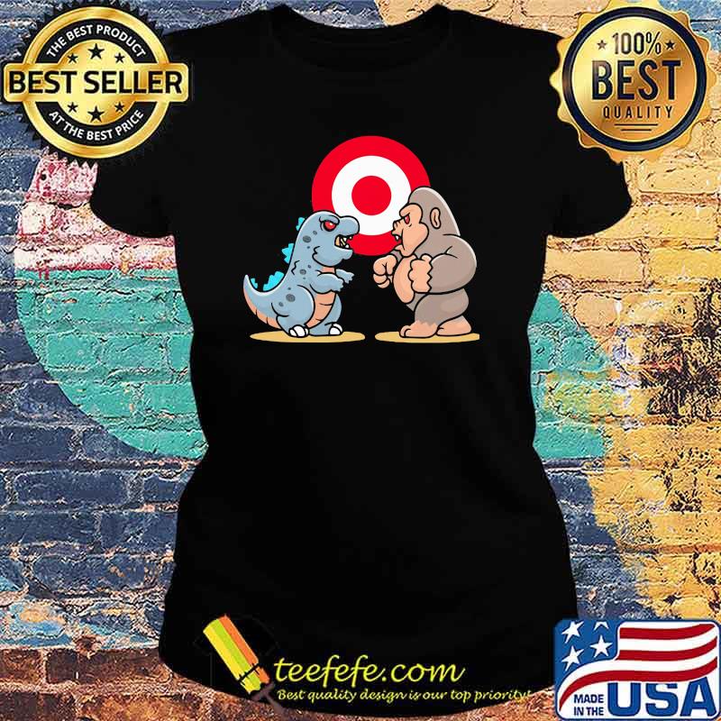 Baby Kong And Baby Godzilla Monster Shirt Ladies tee Baby Kong And Baby Godzilla Monster Shirt Ladies tee