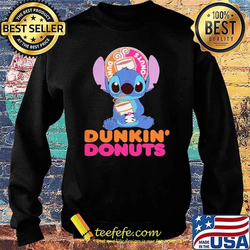 Baby Stitch hug Dunkin Donuts 2021 Sweater Baby Stitch hug Dunkin Donuts 2021 Sweater