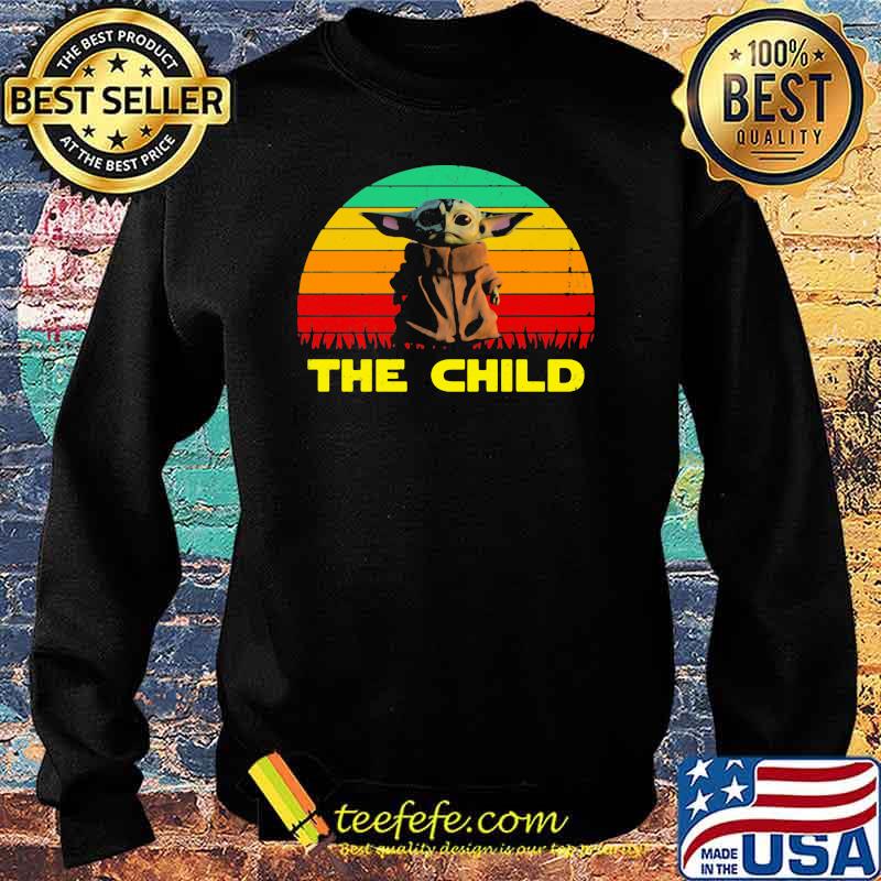 Baby Yoda The Child Vintage Shirt Sweater Baby Yoda The Child Vintage Shirt Sweater