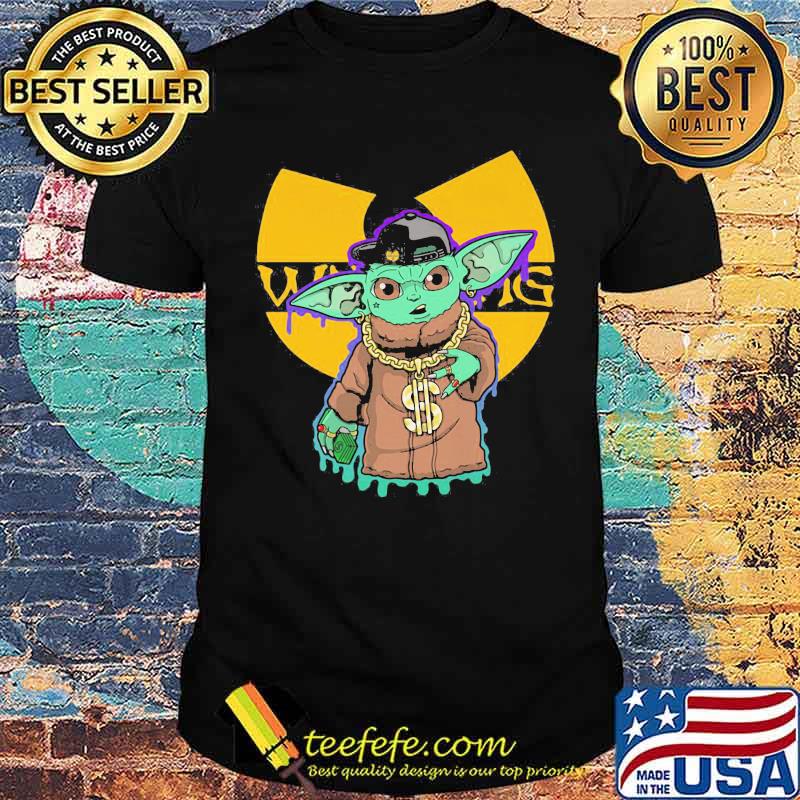 Baby Yoda Wu Tang Clan Logo Shirt