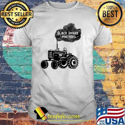 Black Smoke Matters Tractor Shirt