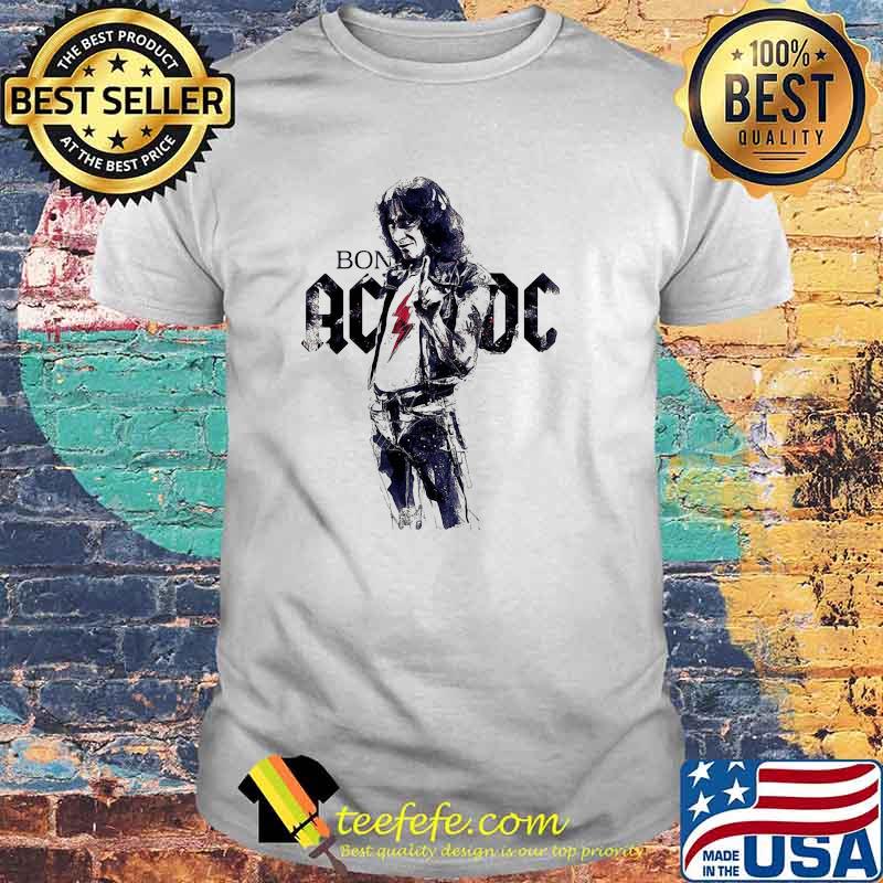Bon Scott Legend Music AC DC Shirt