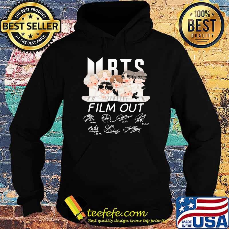 BTS Film Out Signature Shirt Hoodie BTS Film Out Signature Shirt Hoodie