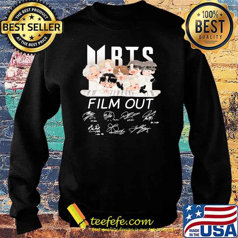 BTS Film Out Signature Shirt Sweater BTS Film Out Signature Shirt Sweater
