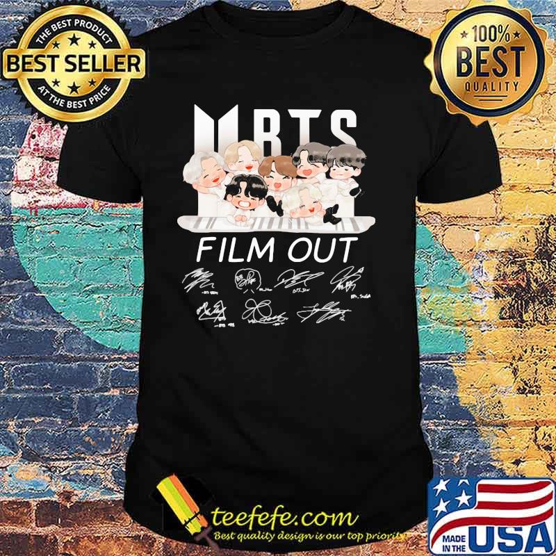 BTS Film Out Signature Shirt