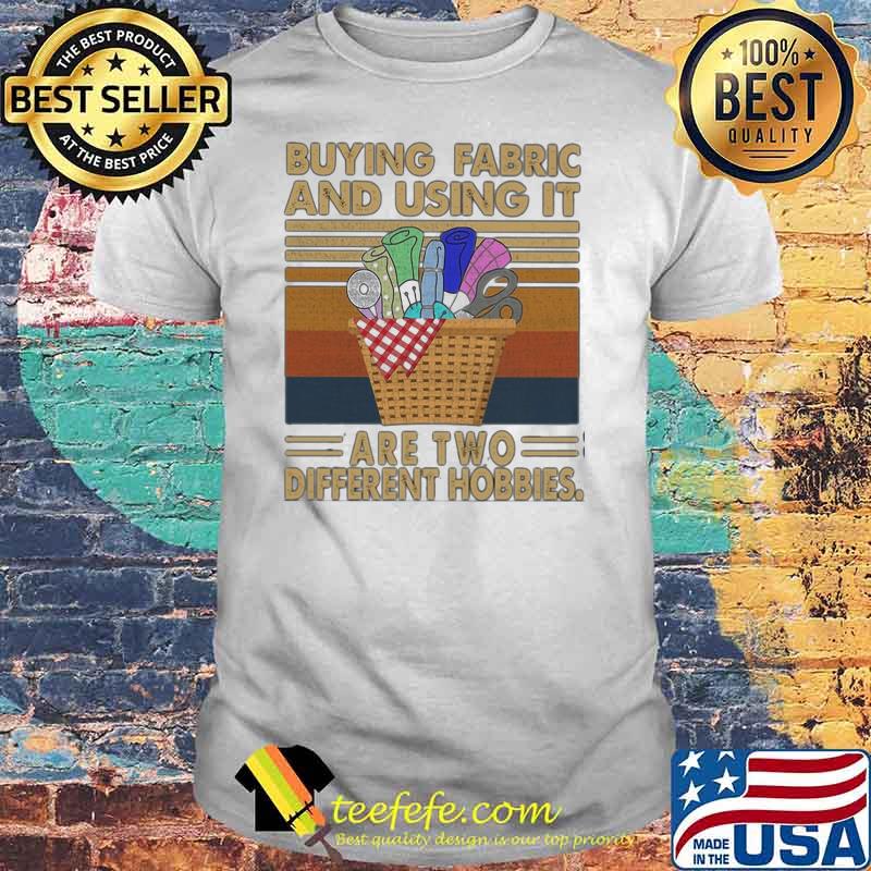 Buying Fabric And Using It Are Two Different Hobbies Knit Vintage Shirt