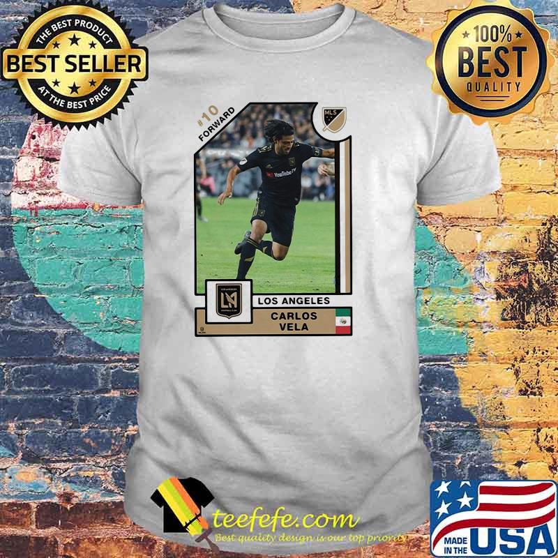 Carlos Vela MLSPA Player Card Los Angeles Shirt Carlos Vela MLSPA Player Card Los Angeles Shirt
