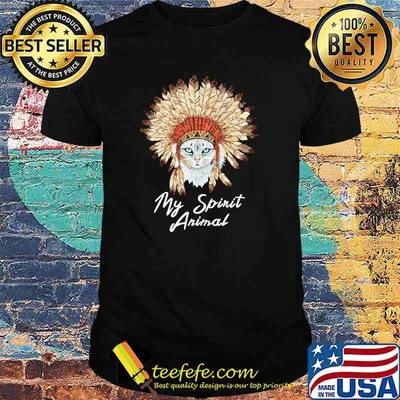 Cat Is My Spirit Animal Shirt